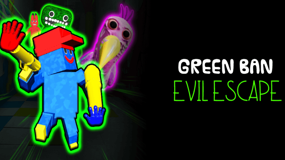 Captura de pantalla del juego Ban Evil Garden Escape Room 3D 2