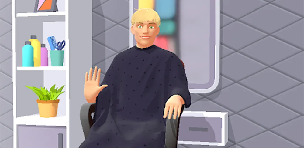 Captura de pantalla 1 de Hair Tattoo: Barber Shop