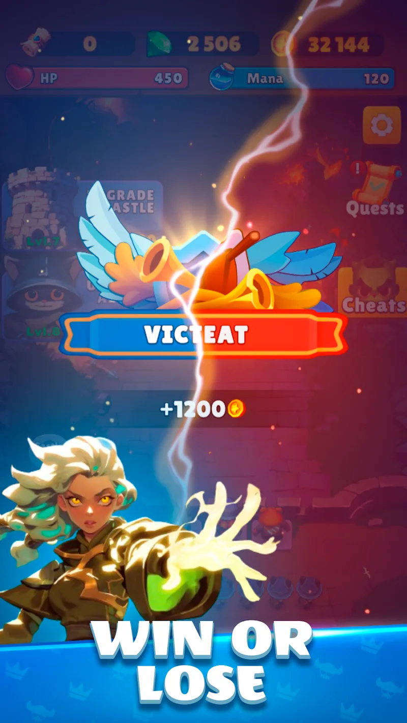 Captura de pantalla de juego de Bastion of Heroes TD 6