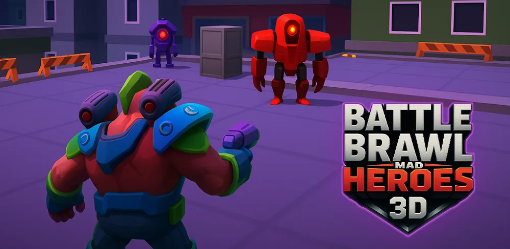 Battle Brawl: Mad Heroes 3D captura de pantalla 1