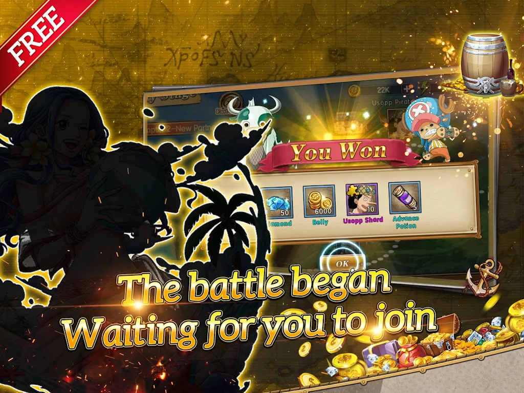 Capture d'écran du gameplay de Battle for Pirate 3