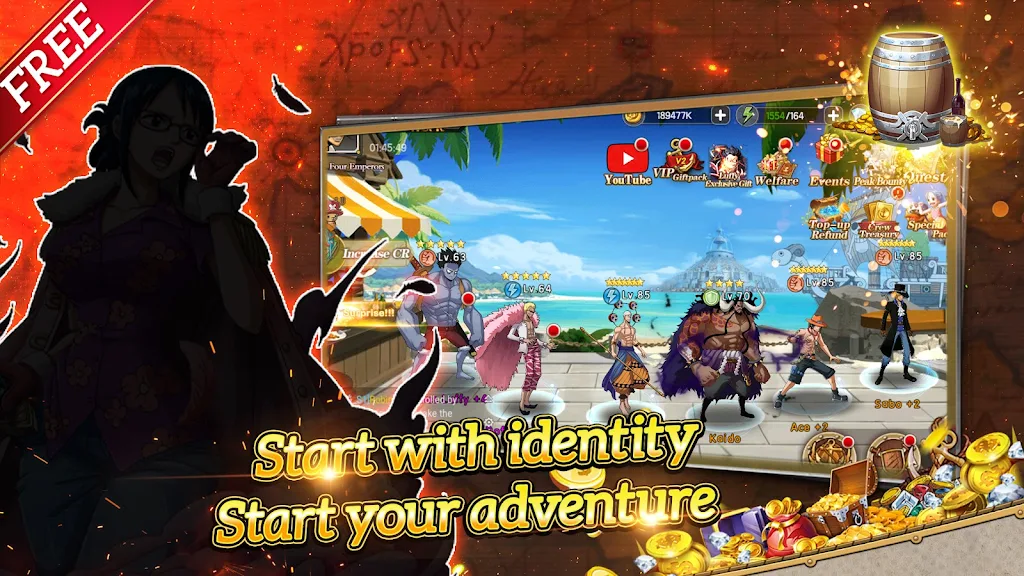 Capture d'écran du gameplay de Battle for Pirate 4