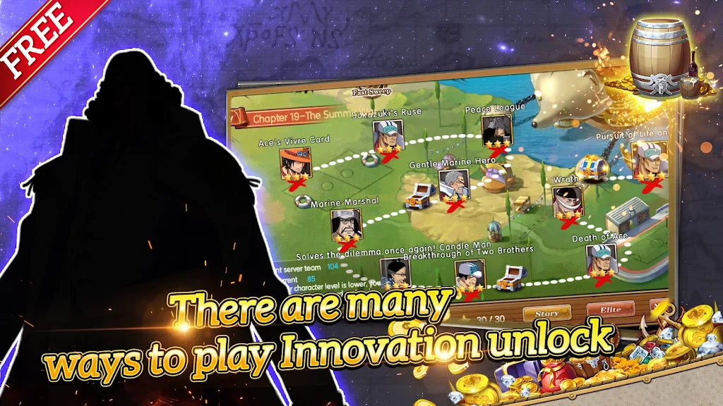 Capture d'écran du gameplay de Battle for Pirate 7