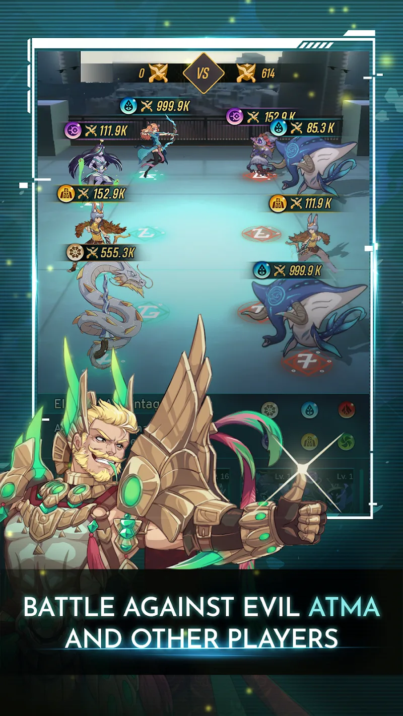 Captura de pantalla del juego Battle of Souls 6