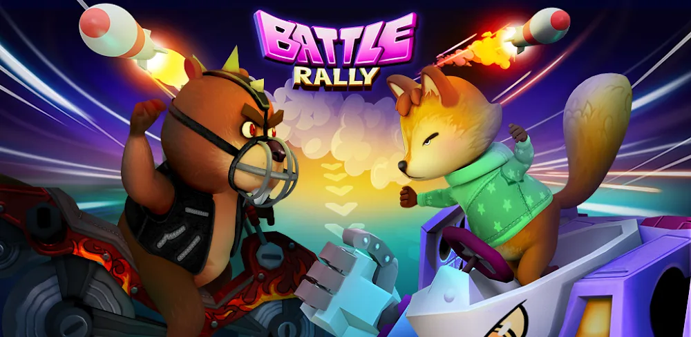 Captura de pantalla de gameplay de Battle Rally 1