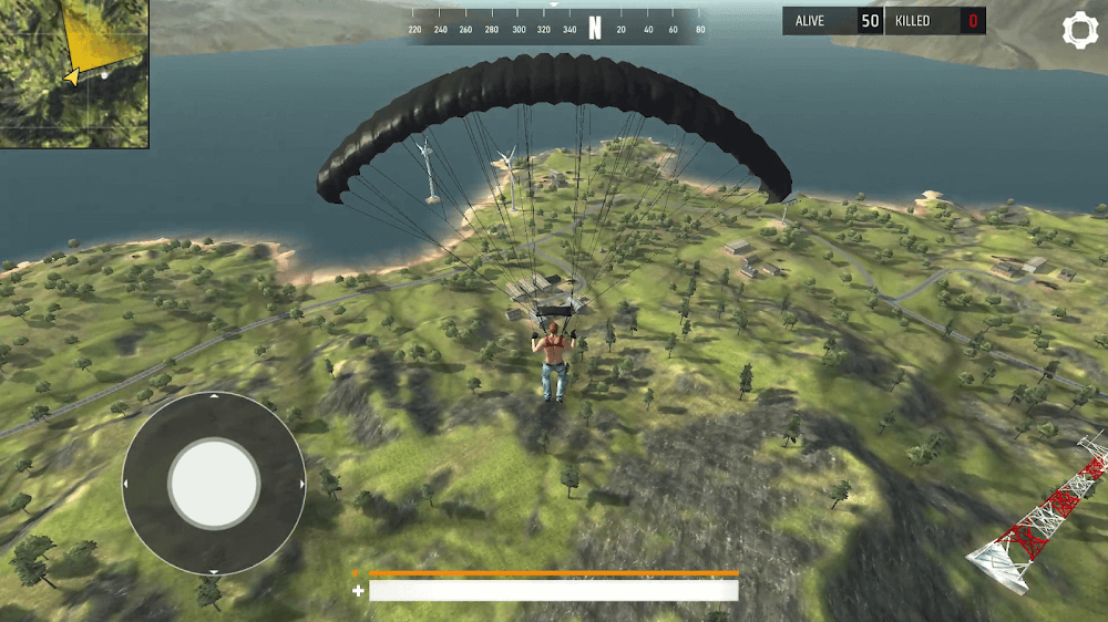 Captura de pantalla de jugabilidad 7 de Battle Royale Fire Prime Free