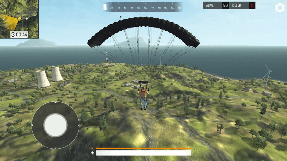 Captura de pantalla de jugabilidad 4 de Battle Royale Fire Prime Free