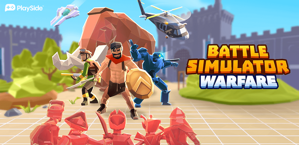 Captura de pantalla del juego Battle Simulator: Warfare 1