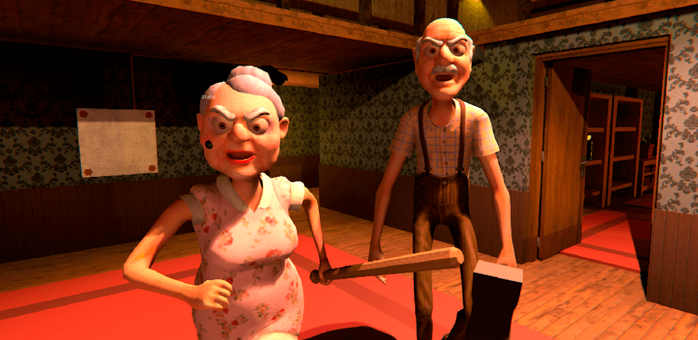 Grandpa And Granny House Escape captura de pantalla 1
