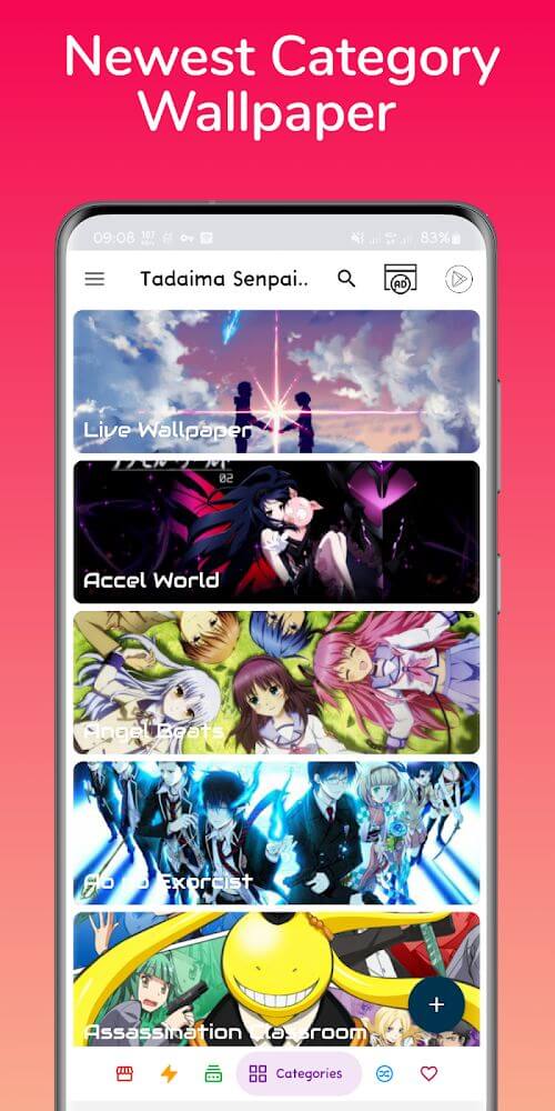 Captura de pantalla de Anime Wallpaper 5