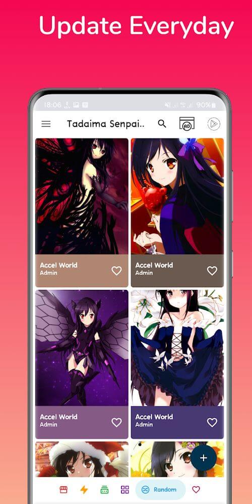 Captura de pantalla de Anime Wallpaper 4