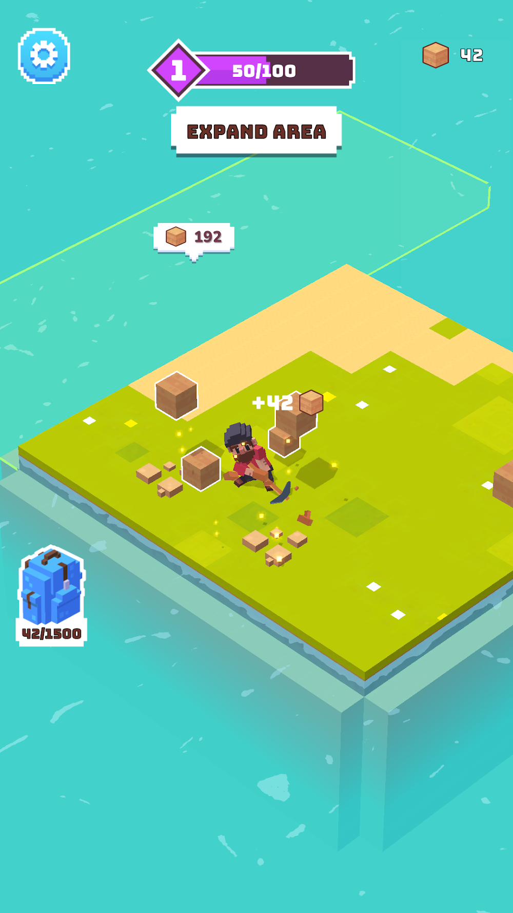 Craft Valley: Building Game captura de pantalla 2