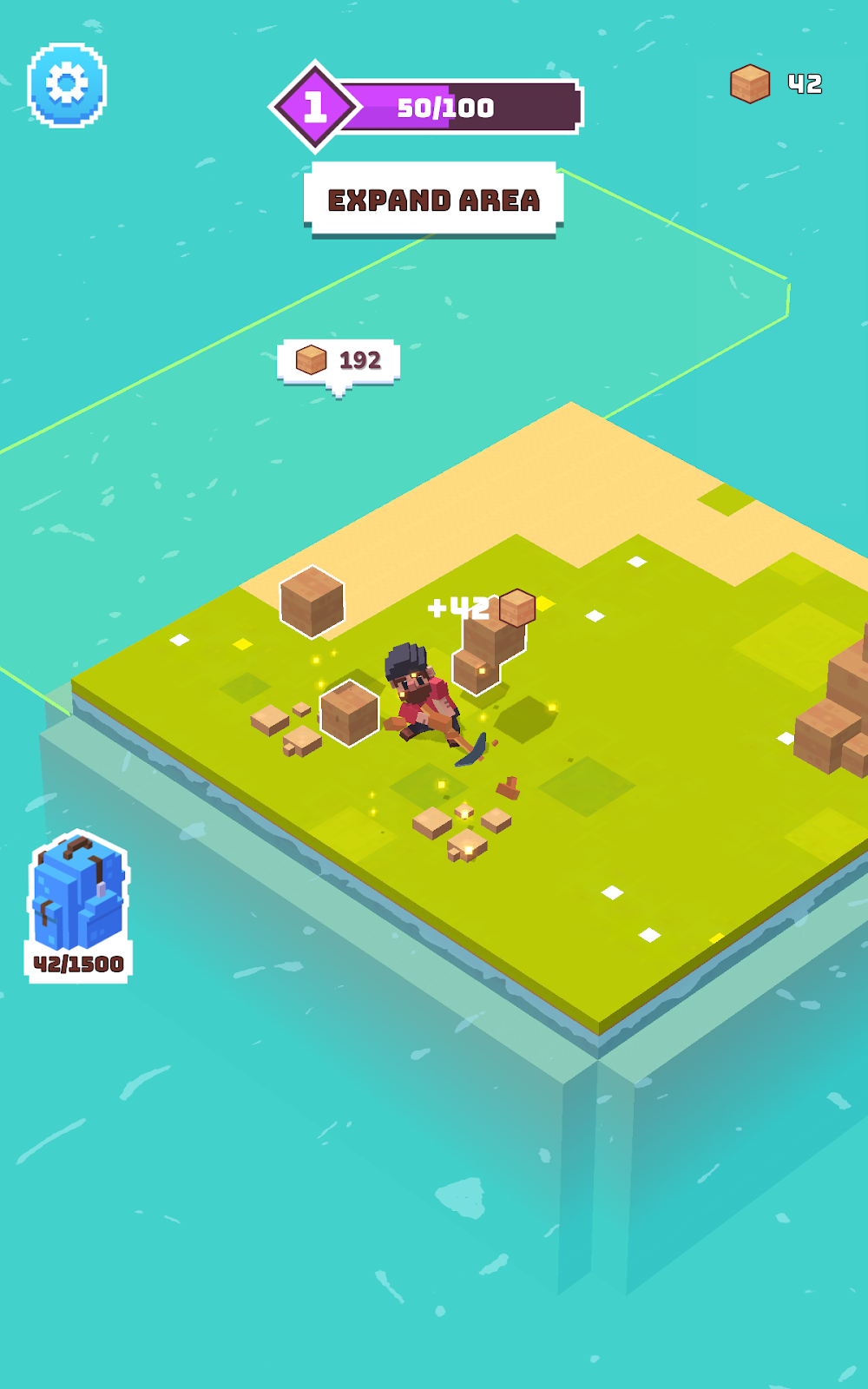 Craft Valley: Building Game captura de pantalla 7