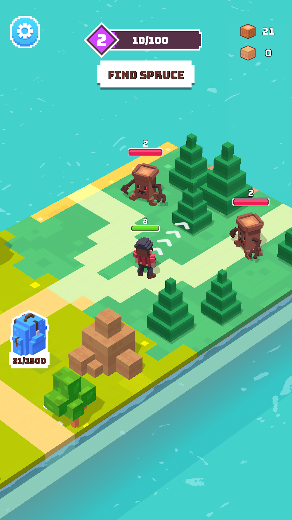 Craft Valley: Building Game captura de pantalla 3