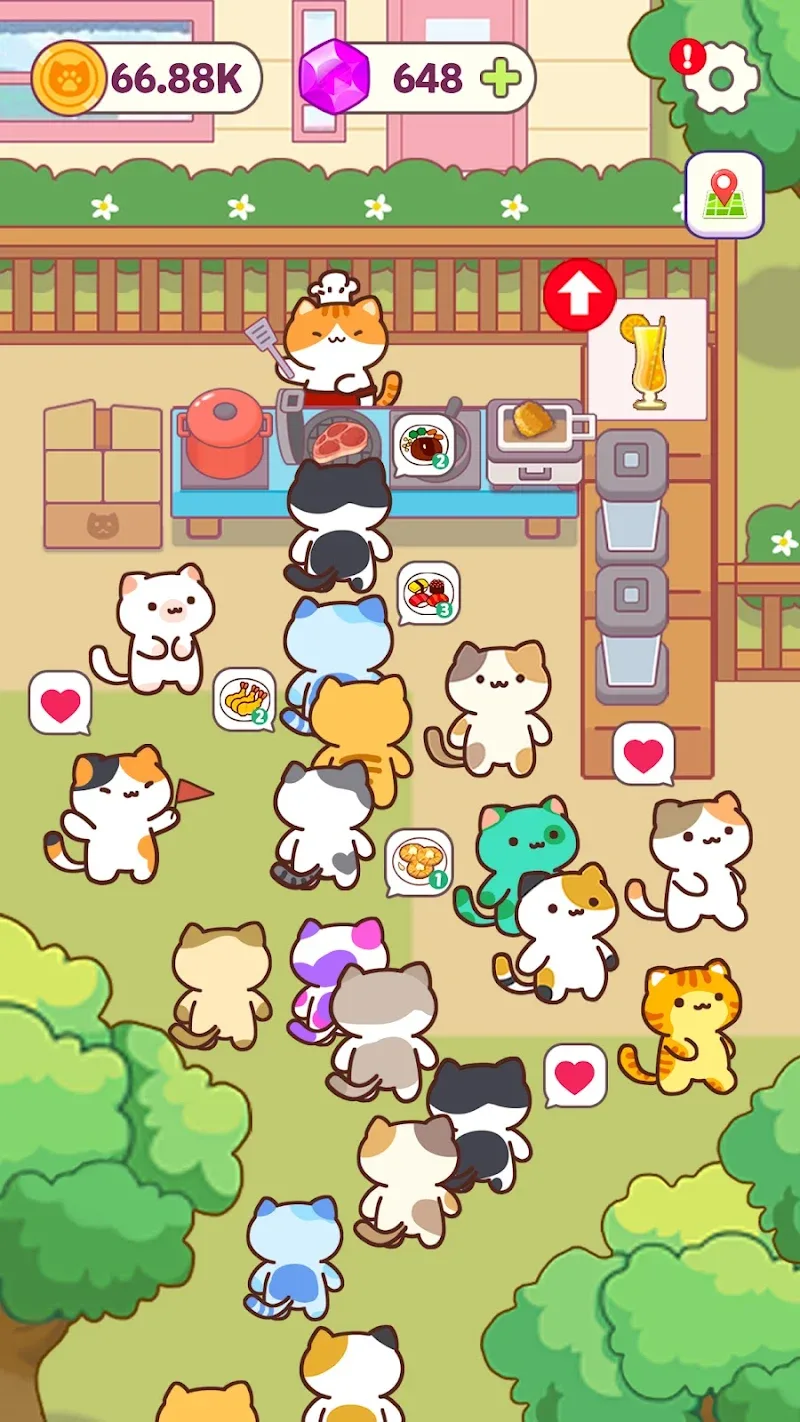 Captura de pantalla 6 de Cat Cooking Bar