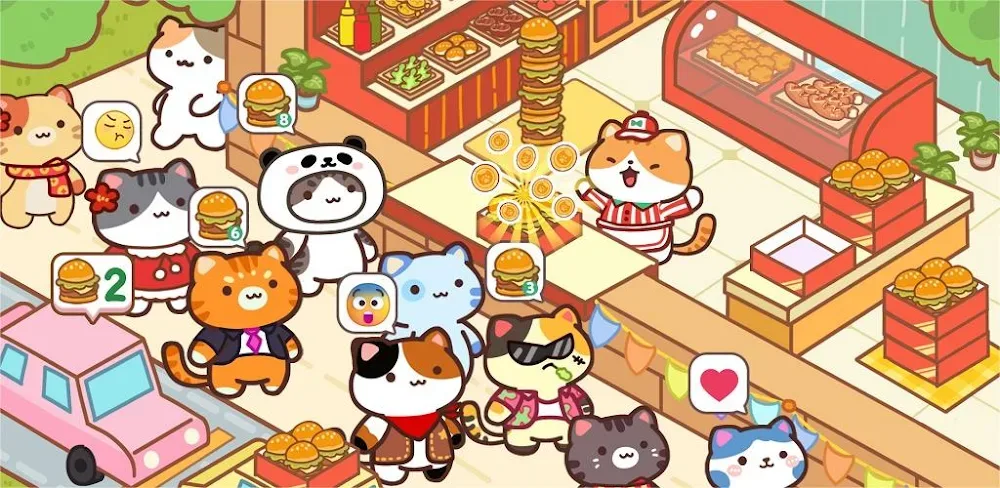Captura de pantalla 1 de Cat Cooking Bar