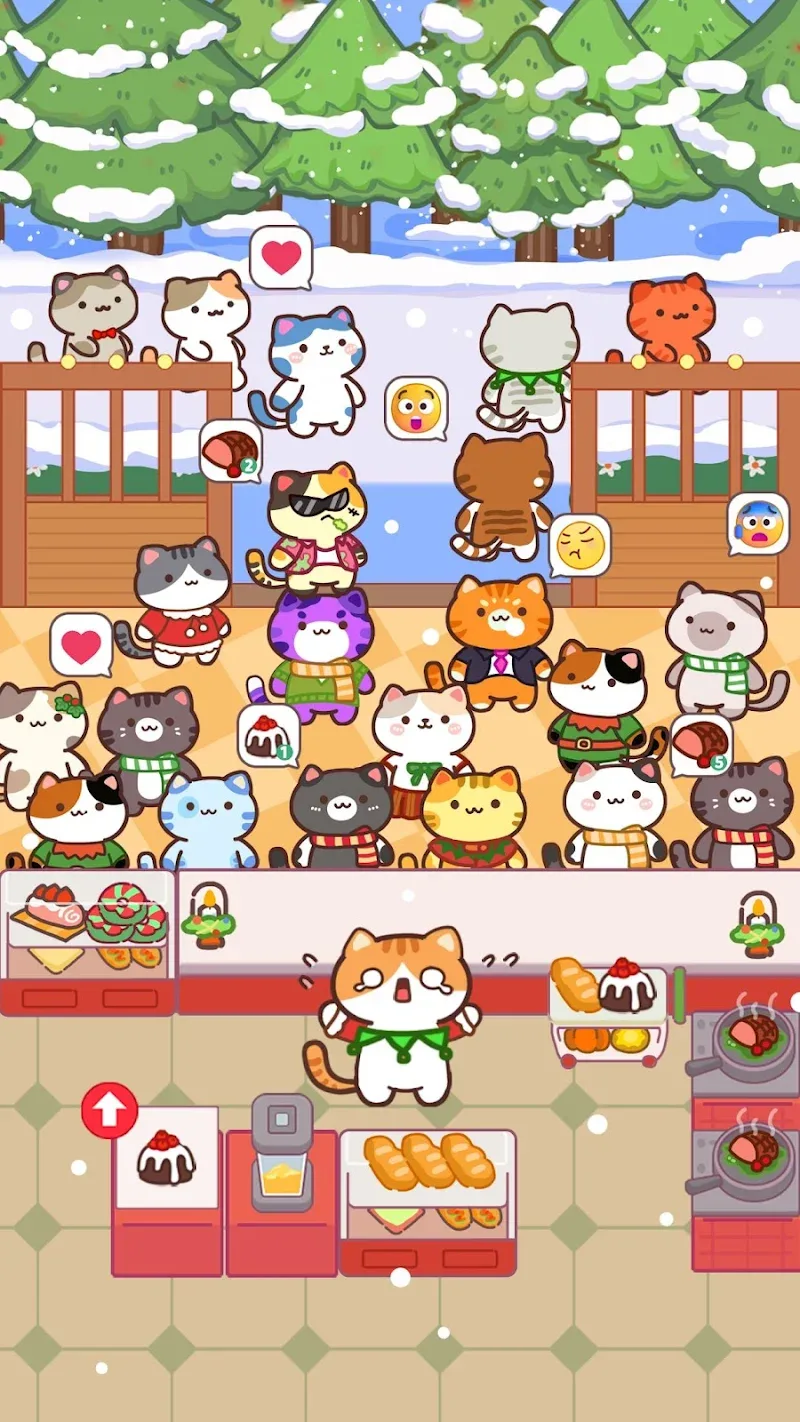 Captura de pantalla 3 de Cat Cooking Bar
