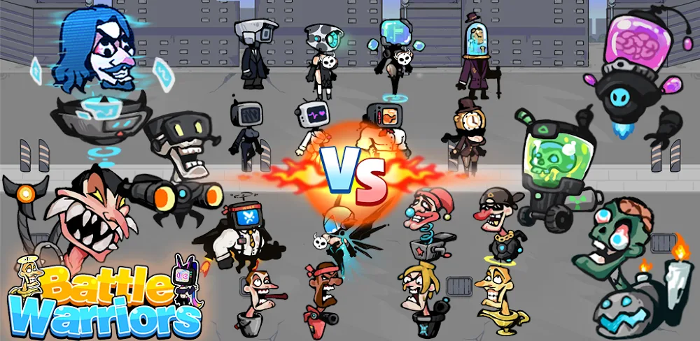 Captura de pantalla del juego de Battle Warriors: Juego de Estrategia 1