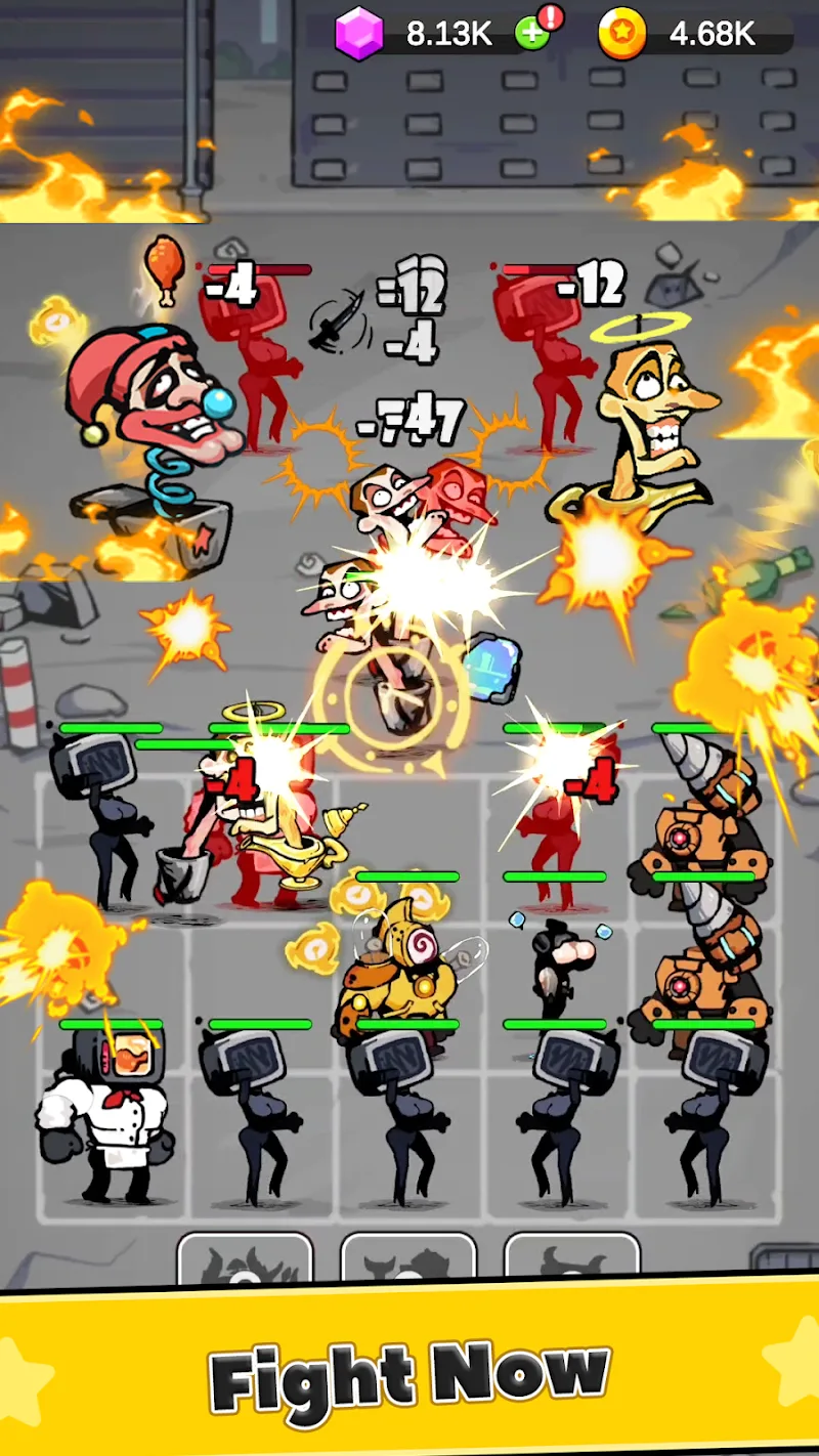 Captura de pantalla del juego de Battle Warriors: Juego de Estrategia 5