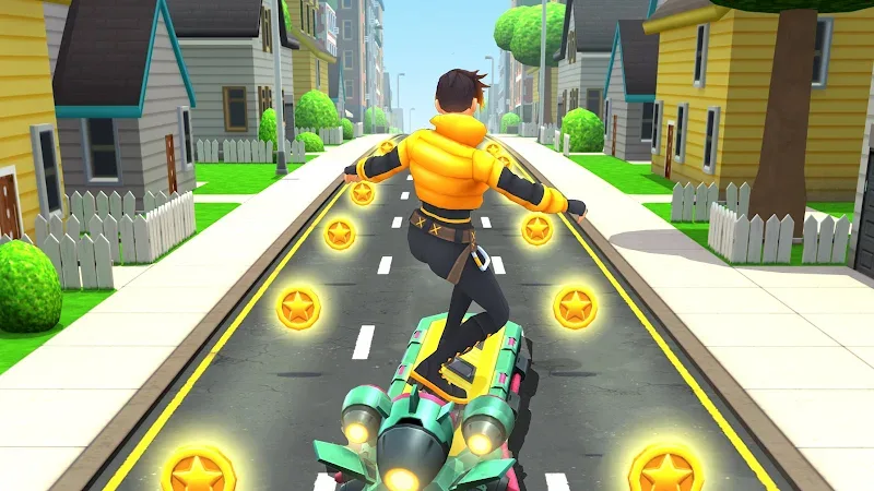 Captura de pantalla de Battle Subway Run 2