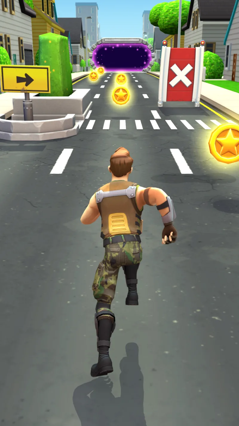 Captura de pantalla de Battle Subway Run 6
