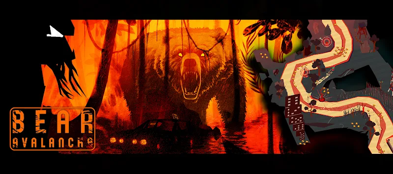 Captura de pantalla 6 de Bear Avalanche - Combat Drift