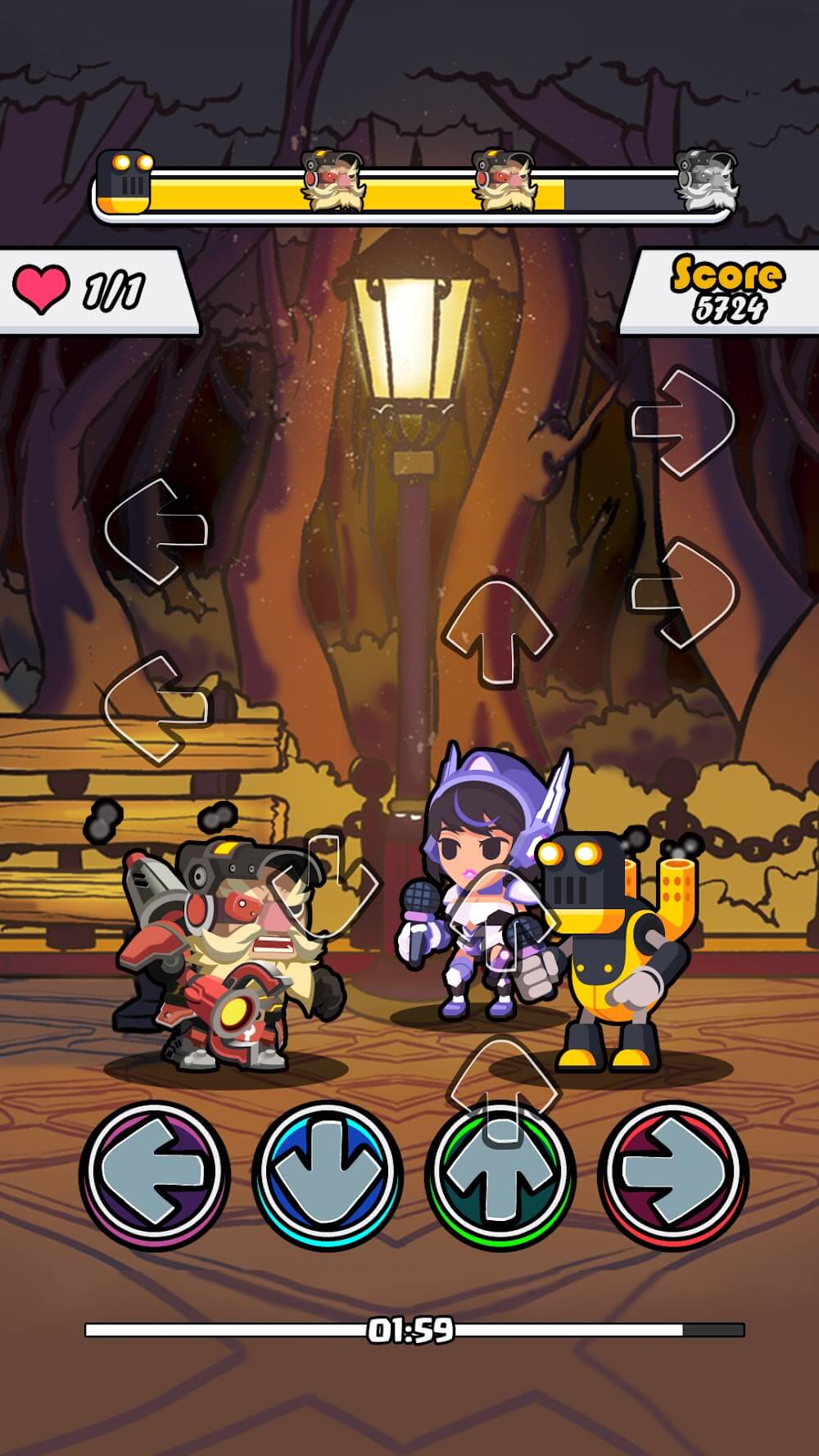Captura de pantalla 2 de Beat Battle Full Mod Fight
