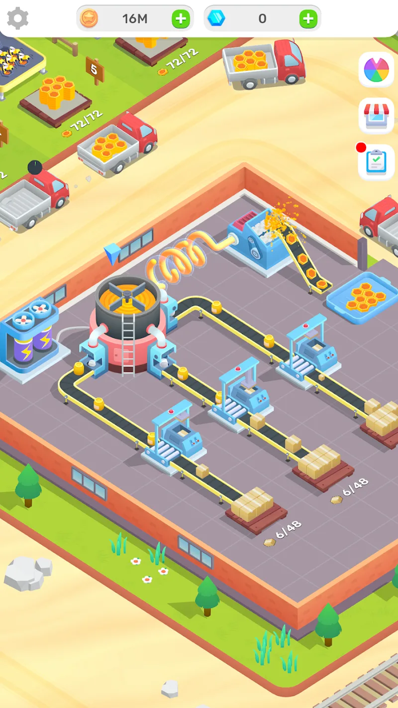 Bee Farm: Idle Tycoon captura de pantalla 4