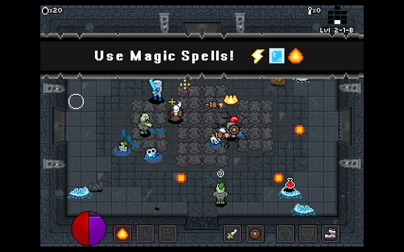 Captura de pantalla del juego bit Dungeon 3