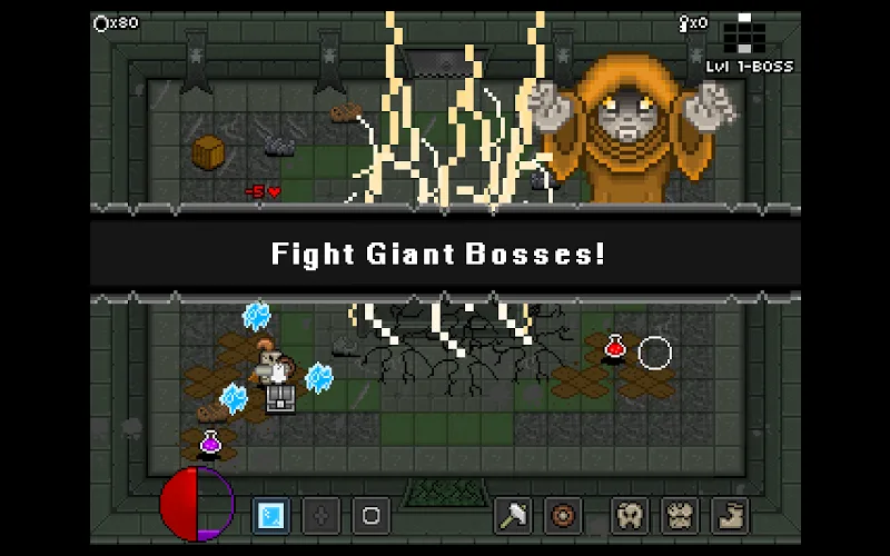 Captura de pantalla del juego bit Dungeon 4