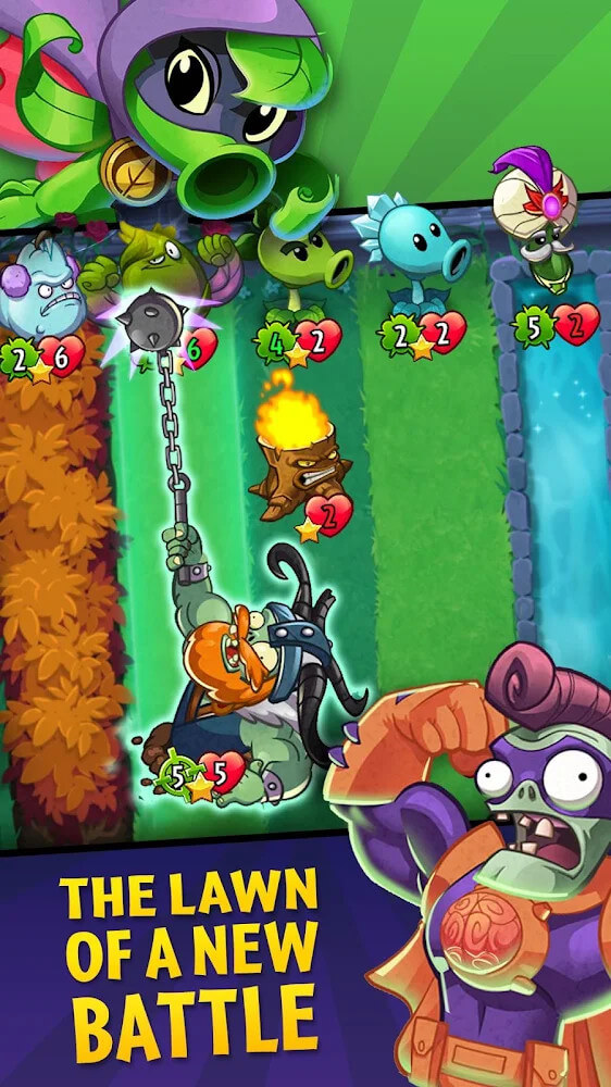 Plants vs Zombies Heroes gameplay preview 2