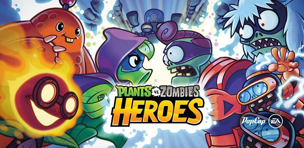 Plants vs Zombies Heroes gameplay preview 1