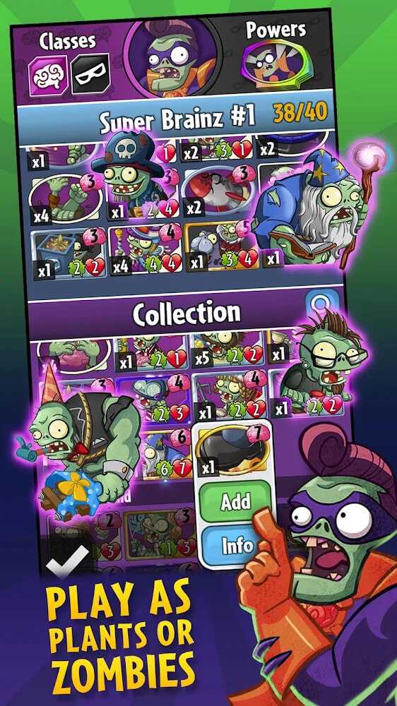 Plants vs Zombies Heroes gameplay preview 3