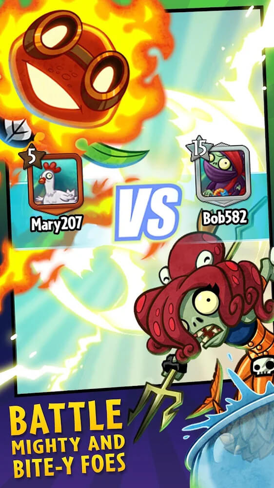 Plants vs Zombies Heroes gameplay preview 4