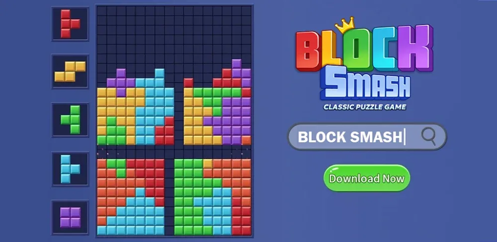 Captura de pantalla 1 de Block Puzzle: Block Smash Game