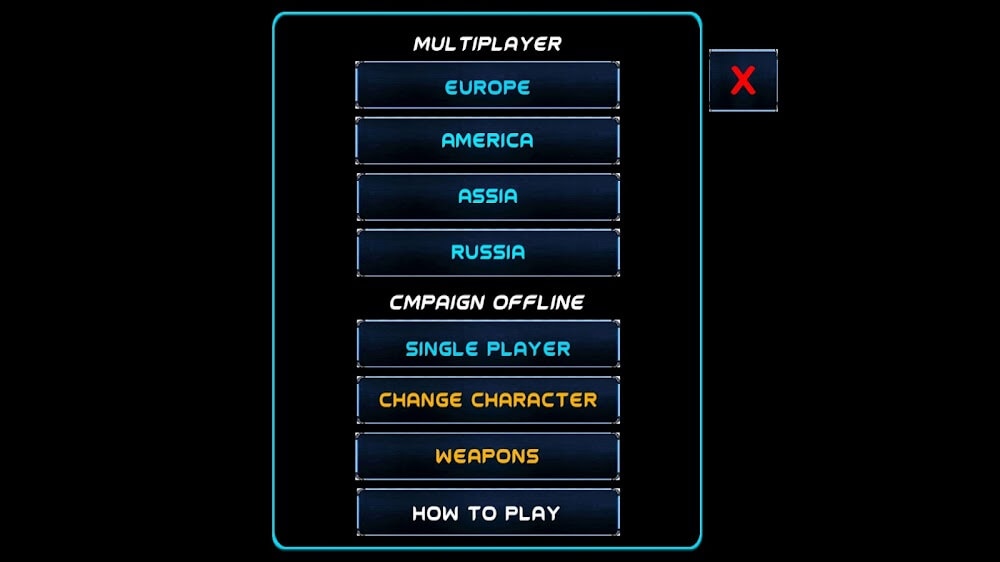 Captura de pantalla del juego Blocky Gun Warfare Zombie 4