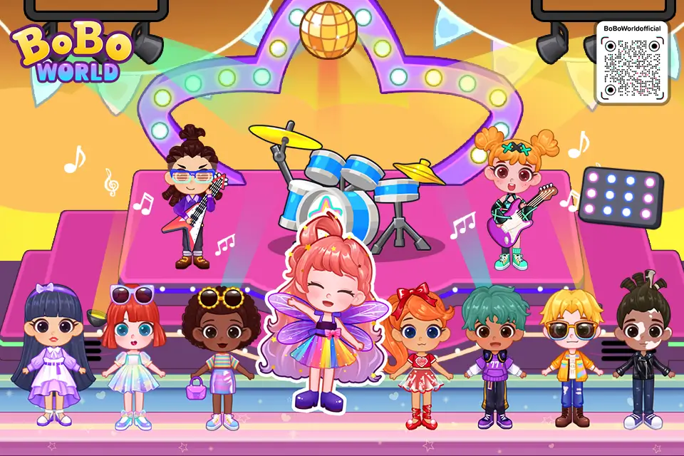 Captura de pantalla del gameplay de BoBo World Family 2
