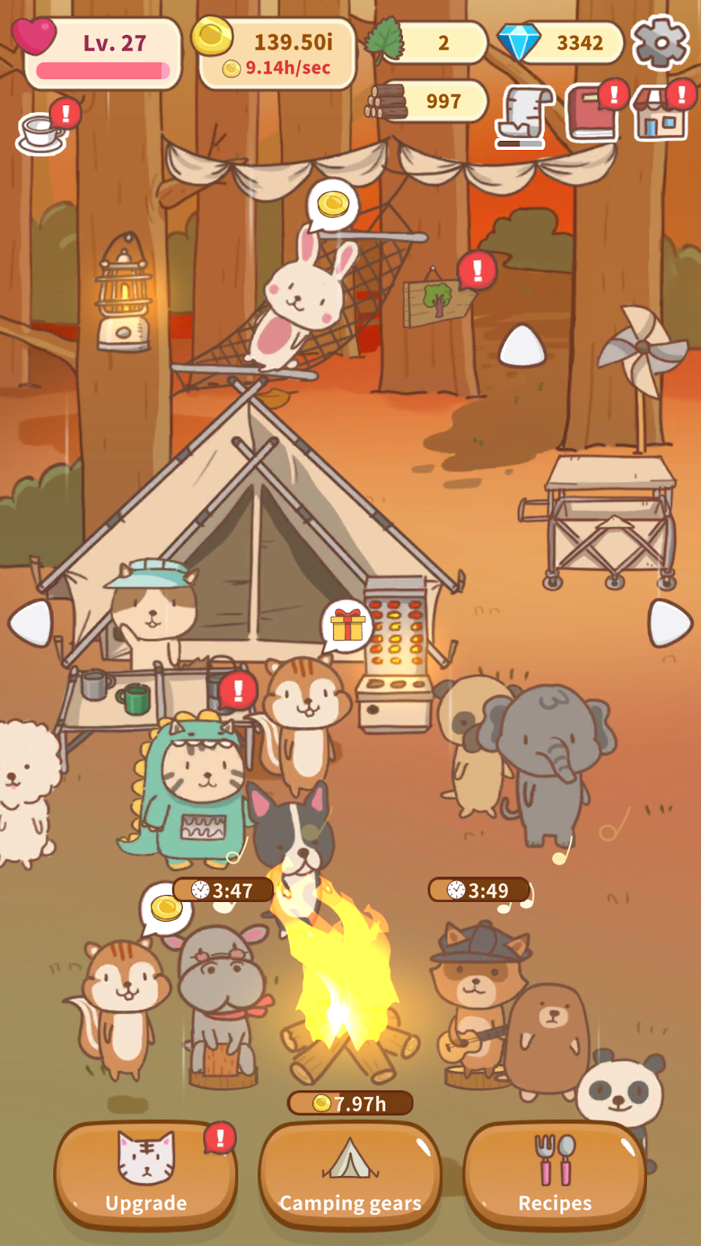 Animal Camping: Idle Camp screenshot 7