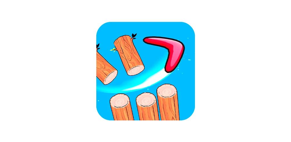 Capture d'écran 1 du gameplay de Boomerang Throw: Cutting
