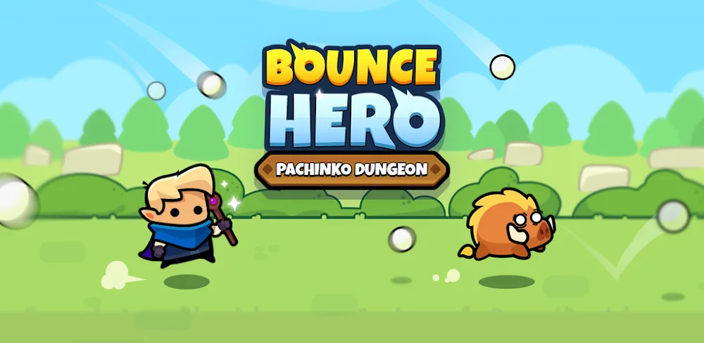 Captura de pantalla 1 de Bounce Hero: Pachinko Dungeon
