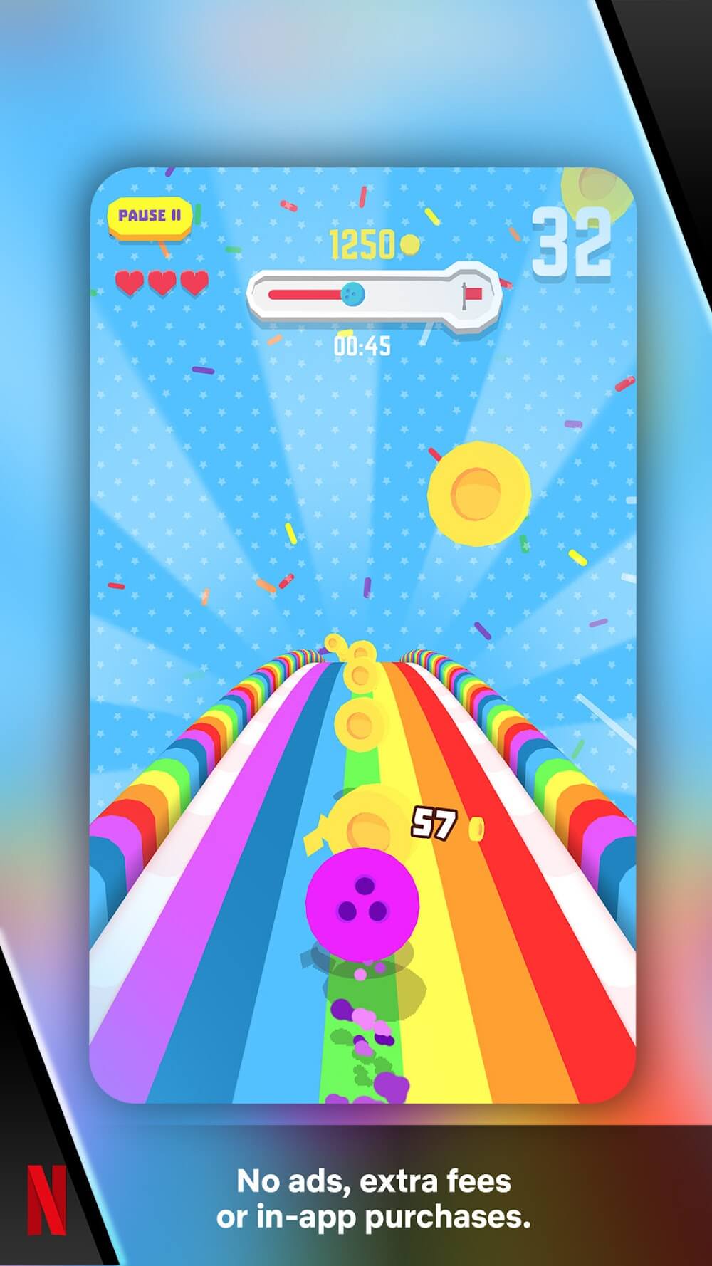 Captura de pantalla del juego Bowling Ballers 2