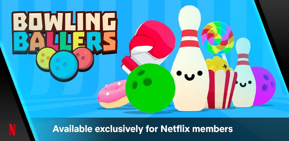 Captura de pantalla del juego Bowling Ballers 1