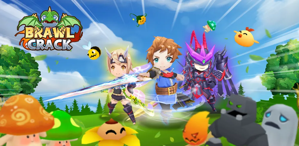 Capture d'écran de gameplay de Brawl Crack 1