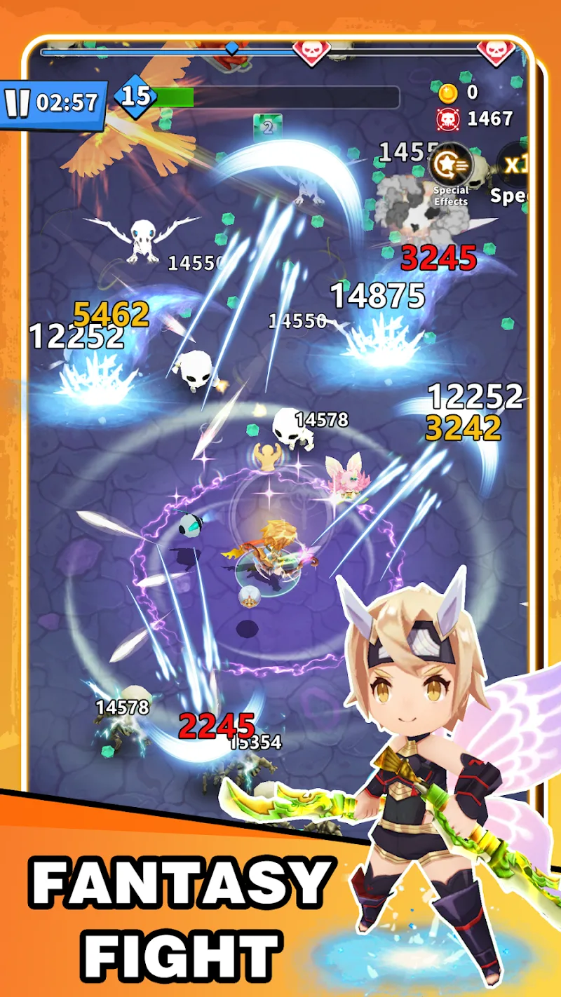 Capture d'écran de gameplay de Brawl Crack 2