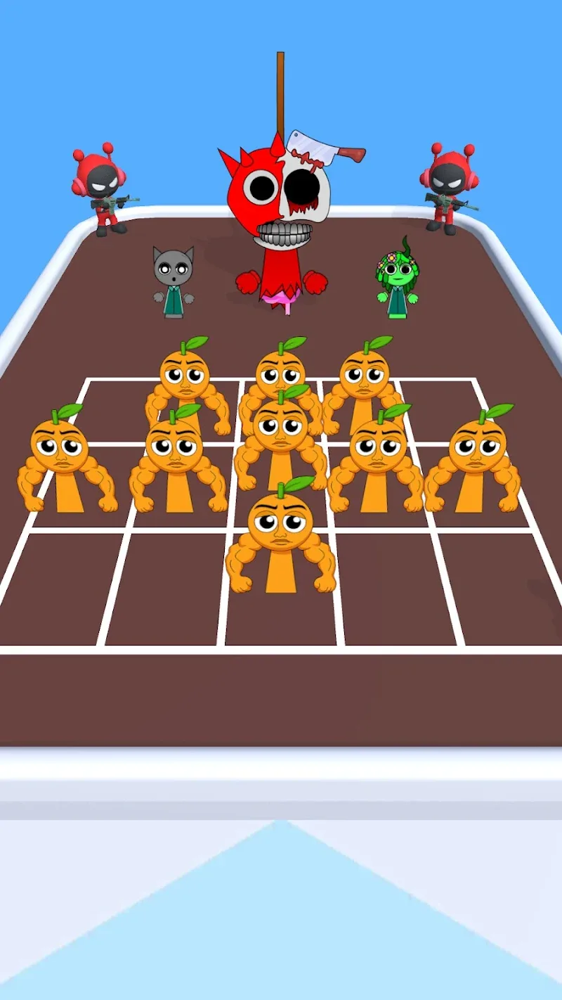 Captura de pantalla 3 de Brainzot Run: Merge Battle