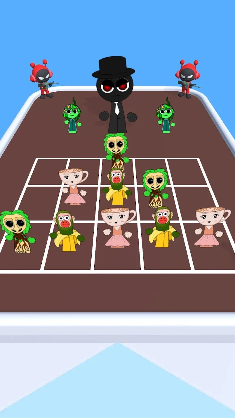 Captura de pantalla 5 de Brainzot Run: Merge Battle