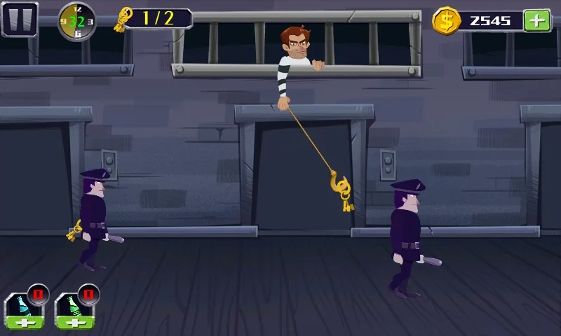 Capture d'écran du gameplay de Break the Prison 3
