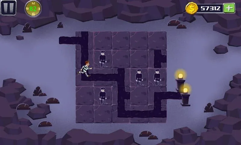 Capture d'écran du gameplay de Break the Prison 6