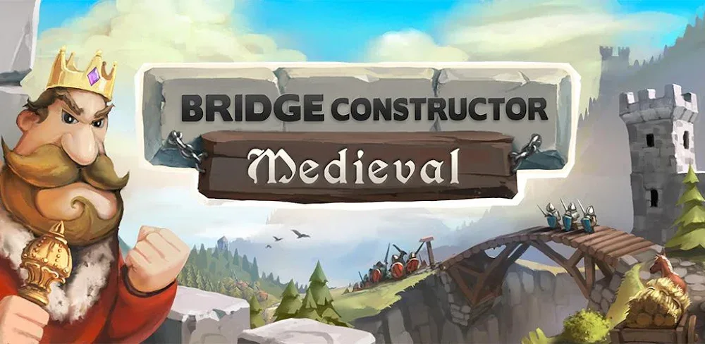 Bridge Constructor Medieval screenshot gameplay 1