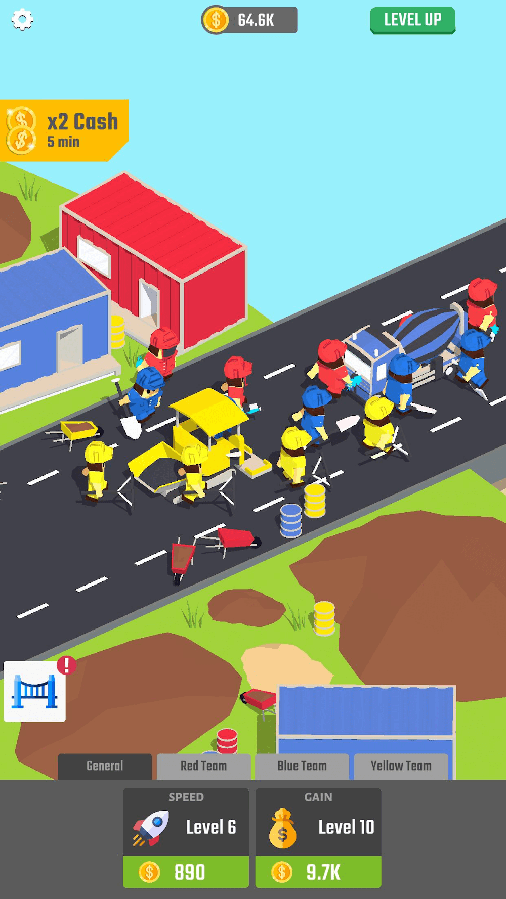 Captura de pantalla 2 del juego Bridge Idle